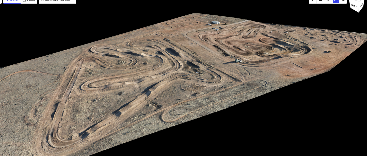 FBX MODEL FILE- Moriarity Motocross Entire 4 Tracks