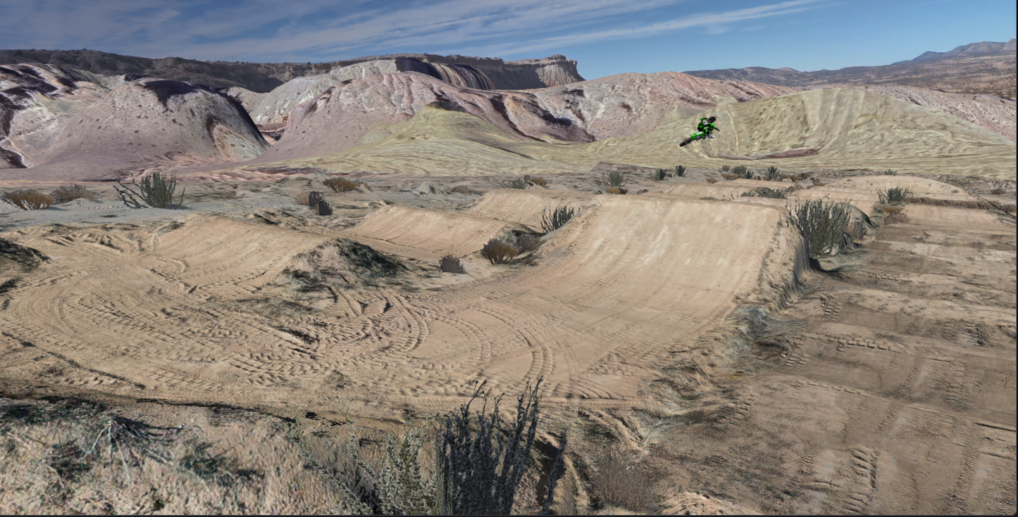 JASX 21 -PRACTICE TRACK - 3D SCAN - MX BIKES FILE