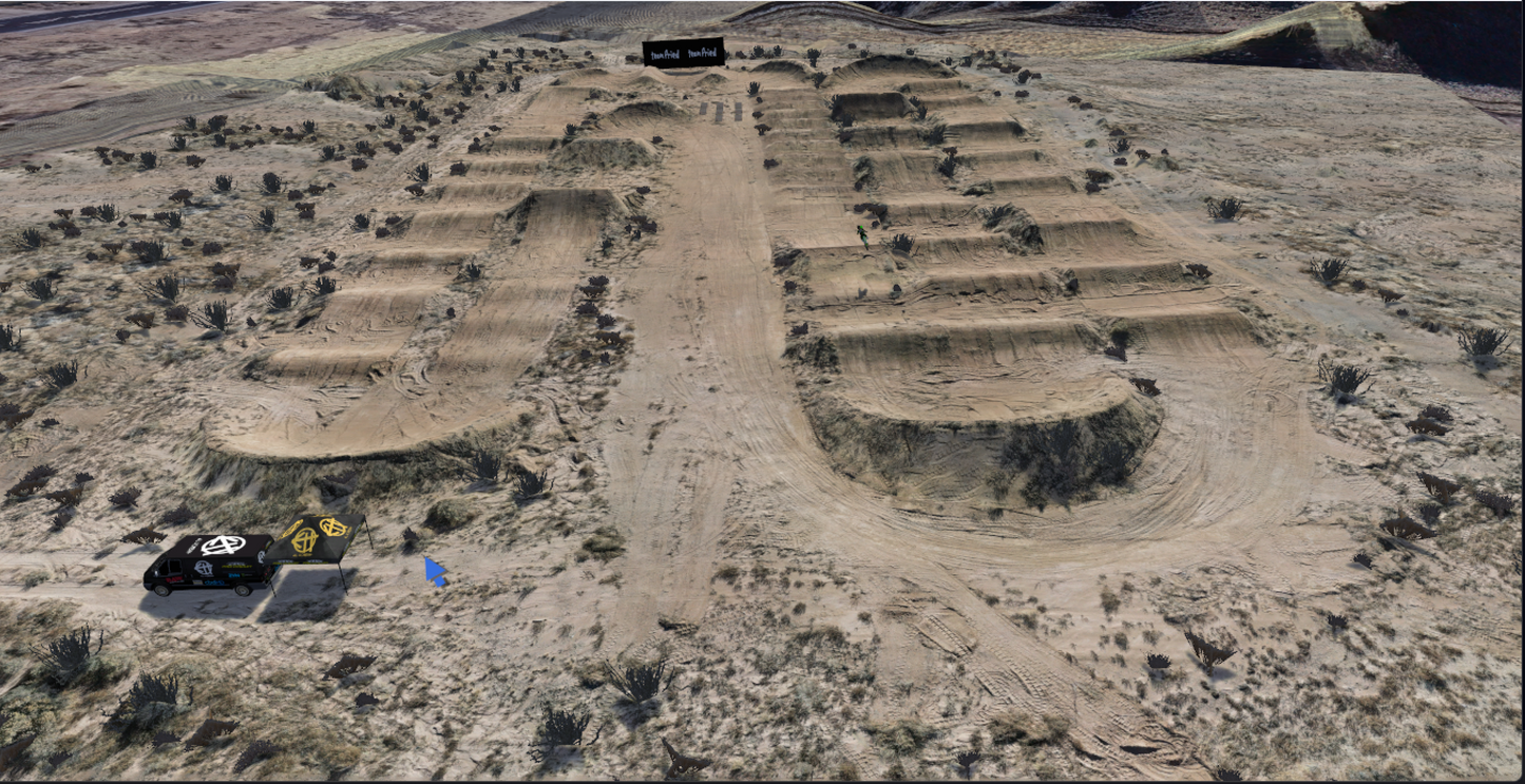 JASX 21 -PRACTICE TRACK - 3D SCAN - MX BIKES FILE